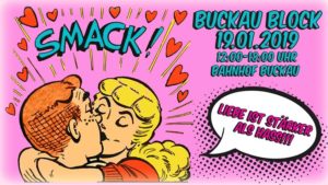 Buckau Block: Liebe ist stärker als Hass @ Buckauer Bahnhof