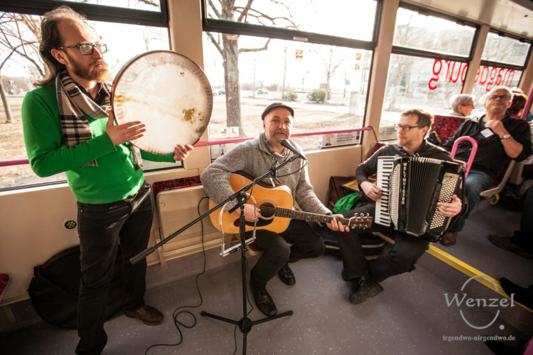 Bildung und Konzert in der Bahn