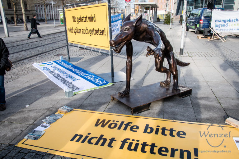 Ausstellung "Die Wölfe sind zurück"